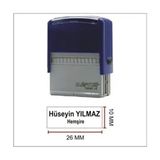 Sırdaş Matuya 10 Hemşire Kaşesi 10 mm x 26 mm Yazısı Dahil - Mavi Renkli 10 Adet