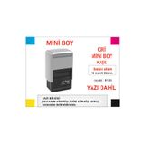 Sırdaş Miniboy Gri İsim Ünvan Kaşesi YAZI DAHİL %100 LAZER ÜRETİMİ Mühür (Mavi Mürekkepli) sırdaş 910G