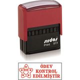 Sırdaş Öğretmen Kaşesi - Öğrenci Motivasyon Kaşesi - Yıldızlı Ödev Kontrol Edilmiştir 911- Yıldızlı Ödev Kontrol