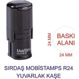 Sırdaş R24 Yuvarlak Kaşe - 24 mm