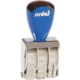 Sırdaş Tarih Kaşesi Elle Çevirmeli 4 mm 1010 - Renkli