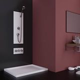 Sırduş 120x80x6 cm Diktörtgen Flat Duş Teknesi