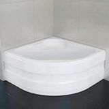 Sırduş 90X90X44 Oval Mini Küvet, Beyaz - 90x90x45 cm