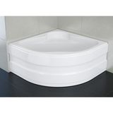 Sırduş Oval Mini Küvet 90 x 90 x 44 Sırduş Duşakabinsiz - 90 x 90 x 44 cm