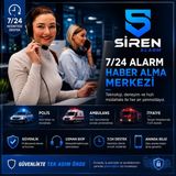 Siren Alarm Alarm Haber Alma Hizmeti 7/24 Güvenlik 1 Yıl