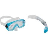 Sirena Maske ve Mexico Şnorkel Set Blue-Clear - Standart