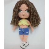 Şirin Ahu Bebek Amigurumi Oyuncak