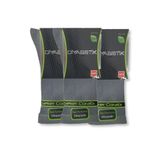 Şirin Bambu Diabetik Erkek Çorabı, 3'lü Paket, Gri, 40-44 Beden