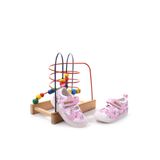 Şirin Bebe 3815 Ortopedik Taban Kız Çocuk Yazlık Keten Ayakkabı Pembe 22