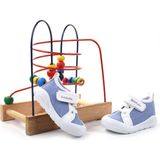 Şirin Bebe 3816 Ilk Adım Ortopedik Erkek Bebek Yazlık Keten Ayakkabı - Mavi