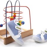 Şirin Bebe 3816 Ortopedik Taban Erkek Çocuk Yazlık Keten Ayakkabı