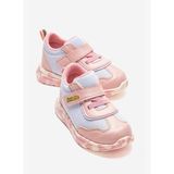 Şirin Bebe Unisex Çocuk Pudra Günlük Spor Ayakkabı Bebe