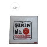 Şirin Beyaz Kalın Atlet Poşet Büyük Boy 30X57 cm 1 kg - 3 Paket (Takriben 135 Adet)