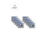 Şirin Beyaz Kalın Atlet Poşet Küçük Boy 25x45 Cm 1 Kg 10 Paket (Takriben 1100 Ad)