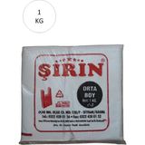 Şirin Beyaz Kalın Atlet Poşet Orta Boy 28 x 50 cm 1 kg 1 Paket Takriben 75 Adet