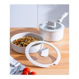 Şirin Eşyalarım Masterkoch 5 Parça Tencere Seti - Beyaz - 20 CM - 24 CM