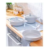 Şirin Eşyalarım Ultimate Pro 5 Parça Tencere Seti - Beyaz - 24 CM - 28 CM - 28 CM