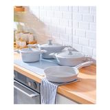 Şirin Eşyalarım Ultimate Pro 7 Parça Tencere Seti - Beyaz - 20 cm - 24 cm - 26 cm - 26 cm