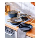 Şirin Eşyalarım Ultimate Pro 7 Parça Tencere Seti - Black - Siyah - 20 cm - 24 cm - 26 cm - 26 cm