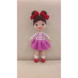 Şirin Kız Amigurumi Organik Oyuncak