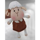 Şirin Kuzucuk Uyku Arkadaşı Amigurumi Organik Oyuncak