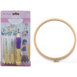 Şirin Punch Iğnesi ve Vidalı Kasnak 26CM
