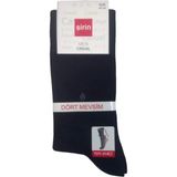 ŞİRİN Şirin Soket Casual Dört Mevsim Ter Emici Çorap Siyah Erkek 7150 – 12 Adet - 40 - 45 - Karışık
