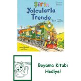 Şirin Yolcularla Trende Bir Gün + Boyama Kitabı
