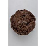 Şirin Yün Sarılmış Kağıt İp 100 Gram - Kahverengi