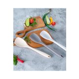 şirineşyalarım Krem Silikon Kaşık - 28 cm / 1 Adet