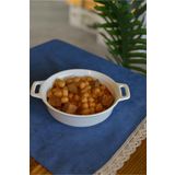şirineşyalarım Porselen Yuvarlak Kulplu Derin Büyük Boy Meze Tabak 14 cm / 1 Adet