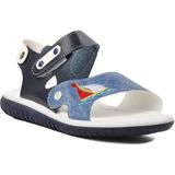 Şiringenç Ayakmod Şng 1540-F Lacivert-Beyaz-Kot Erkek Çocuk Sandalet - Denim