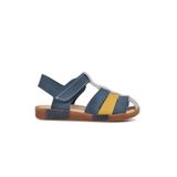 Şiringenç Lacivert Bej Hardal Comfort Erkek Çocuk Sandalet,Lacivert 20