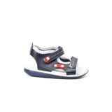 Şiringenç Lacivert Kırmızı Beyaz Comfort Erkek Çocuk Sandalet,Lacivert 25