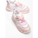 Şiringenç Ortopedik Kız Çocuk Spor Ayakkabı Pembe Cırtlı Anorak Malzeme