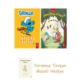 Şirinler - Aktivite Kitabı 3 + Ağustos Böceği Ve Karınca + Yaramaz Tavşan Masalı