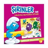 Şirinler Ile Hikâye Boyama Kitabı Şirinler Salatası