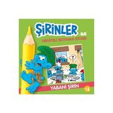 Şirinler Ile Hikâye Boyama Kitabı Yabani Şirin
