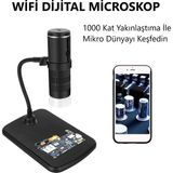 Sirius 1000X Wifi Hd 1080P LED Kablosuz Dijital Mikroskop