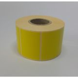 Sirius 40x60 Sarı Zemin Termal Barkod Etiket Eczacı Etiketi (1Rulo 1000Ad.) - 40 x 60 mm