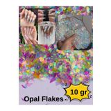 Sirius Hobi Epoksi Mum Tırnak Makyaj Opal Flakes (Kırpıntı Hologram Folyoları ) 10 gr