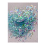 Sirius Hobi Epoksi Reçine Magic Box Ice Tırnak Makyaj Chunky Glitter 8 gr Hologramlı Sim 2x4gr Kutulu