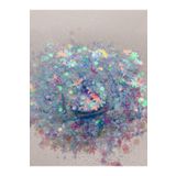 Sirius Hobi Epoksi Reçine Magic Box Vista Tırnak Makyaj Chunky Glitter 8 gr Hologramlı Sim 2x4gr Kutulu
