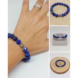 Sirius Serisi Lapis Taşı 10mm Unisex Bileklik (52924)