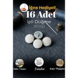 SiriusAnatolia 16 Adet Minder,Kırlent,Rattan,Koltuk, Yastık Düğmesi Yumuşak Soft
