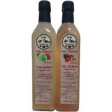 Sirke Mahzeni Elma Sirkesi+Alıç Sirkesi 500ML 2lipaket - 1 Paket