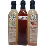 Sirke Mahzeni Elma Sirkesi+Balzamik+Alıç Sirkesi 500ML 3lü Paket - 1 Paket