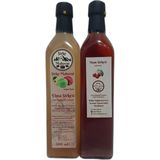 Sirke Mahzeni Elma Sirkesi+Vişne Sirkesi 500ML 2li Paket - 1 Paket