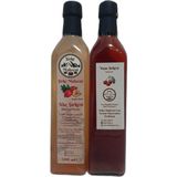 Sirke Mahzeni Vişne Sirkesi+Alıç Sirkesi 500ML 2li Paket - 1 Paket