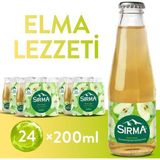 Sırma C Vitaminli Elma Aromalı Doğal Maden Suyu 200 ml x 24 Adet